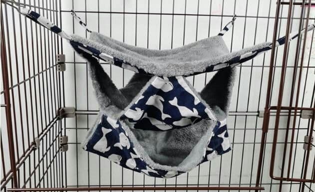 小動物用ハンモック あったか ベッド 年中使える ハムスター フェレットブランコ