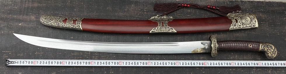 寒月清刀 模造刀 居合刀 武士道 武具 漢剣 唐刀 龍泉剣 手鍛造打