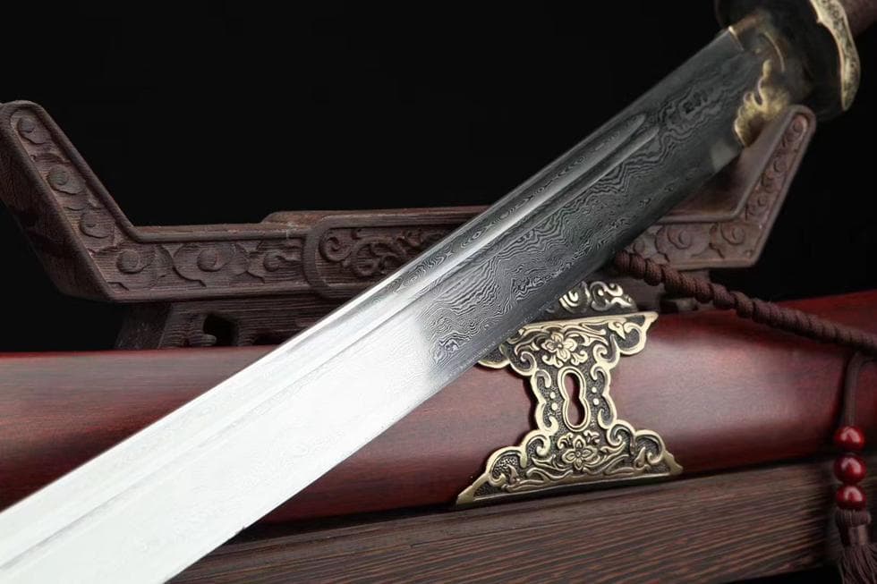 寒月清刀 模造刀 居合刀 武士道 武具 漢剣 唐刀 龍泉剣 手鍛造打