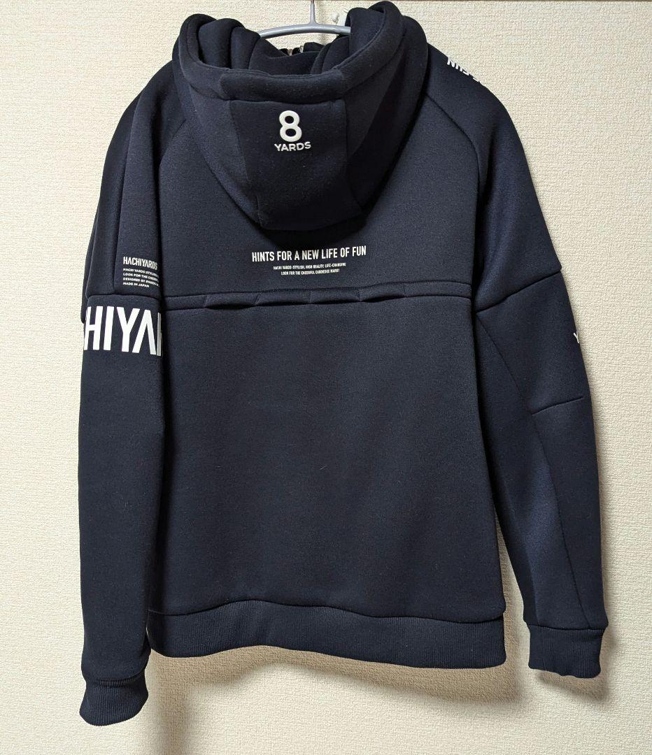 8YARDS Women's Tagline Hoodie 2G ダークネイビー