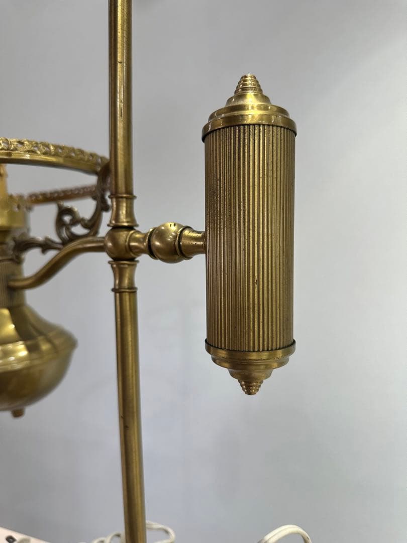 アンティーク　ランプ　真鍮風　卓上