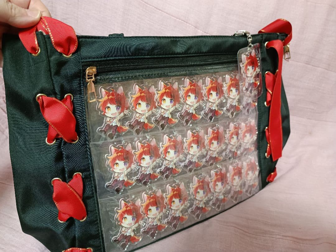 すとぷり　莉犬くん　アクキー痛バ　ポーチ　2022　spring デフォ