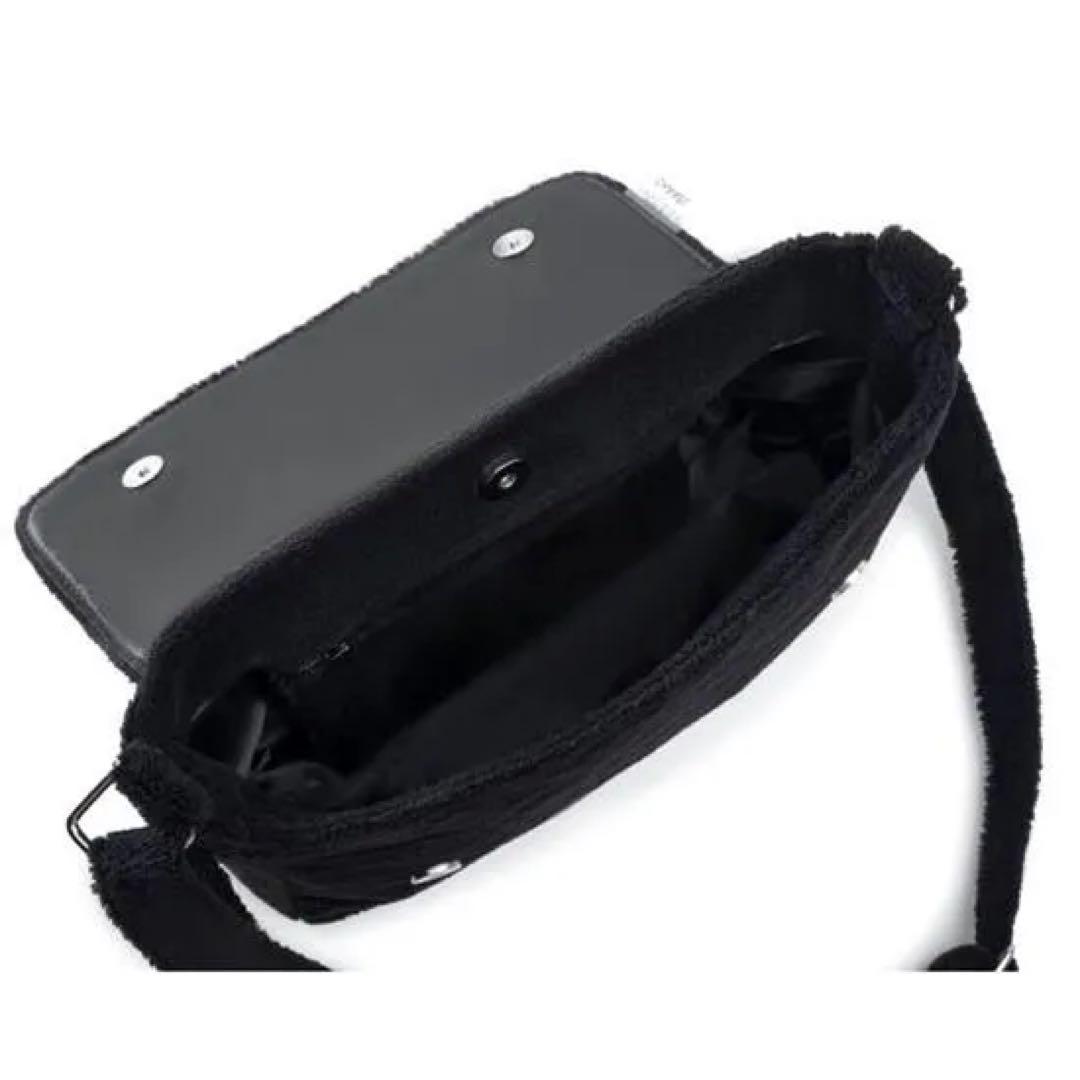 訳あり品 CHANEL シャネル ミニバッグ ポーチ ブラック×ホワイトロゴ