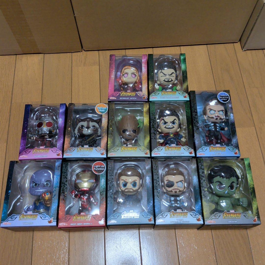 コスベイビー　アベンジャーズ インフィニティウォー　フィギュアセット
