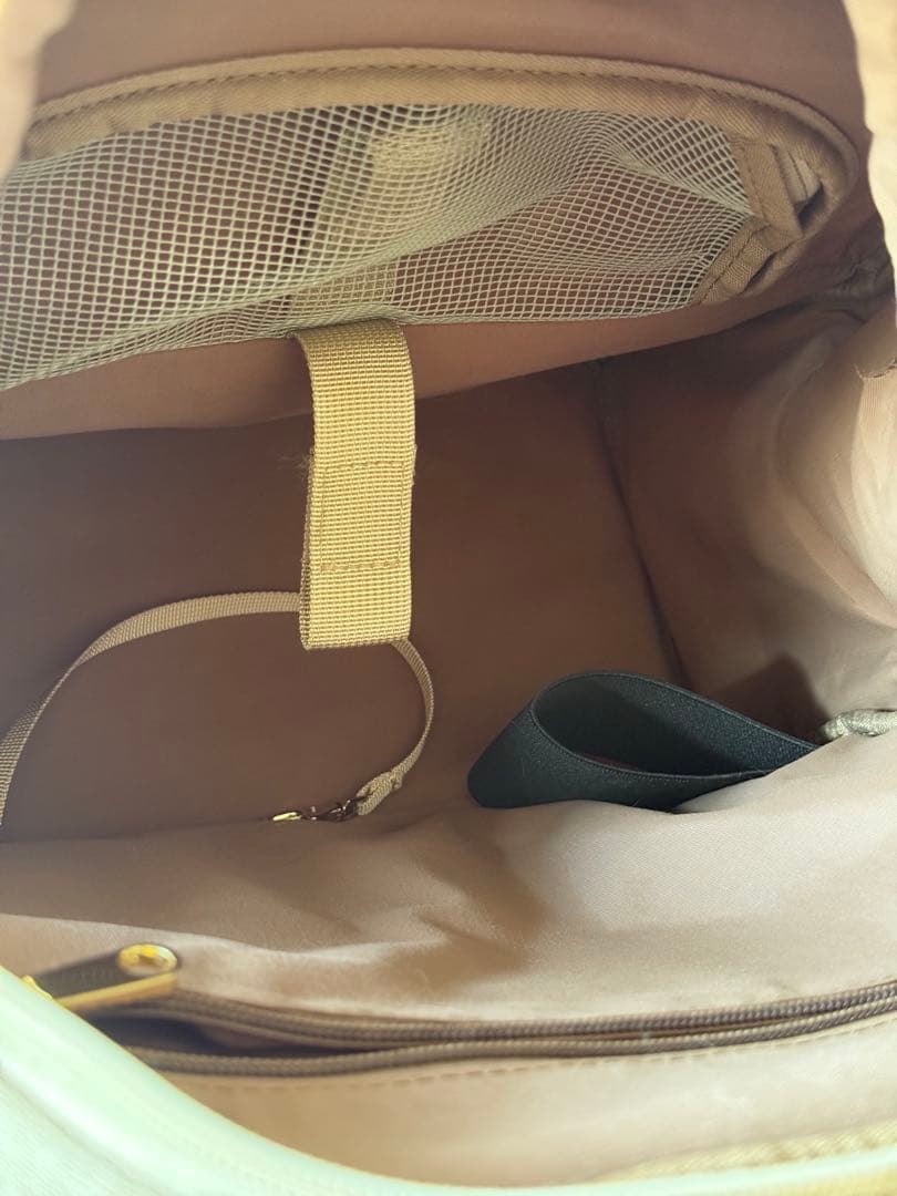 monchéri ベージュ キャリーバッグ