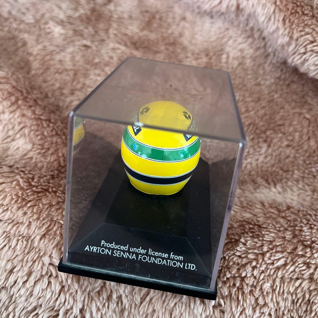 レア品　ミニチャンプス　アイルトン・セナ 1/8サイズ【ミニチュアヘルメット】