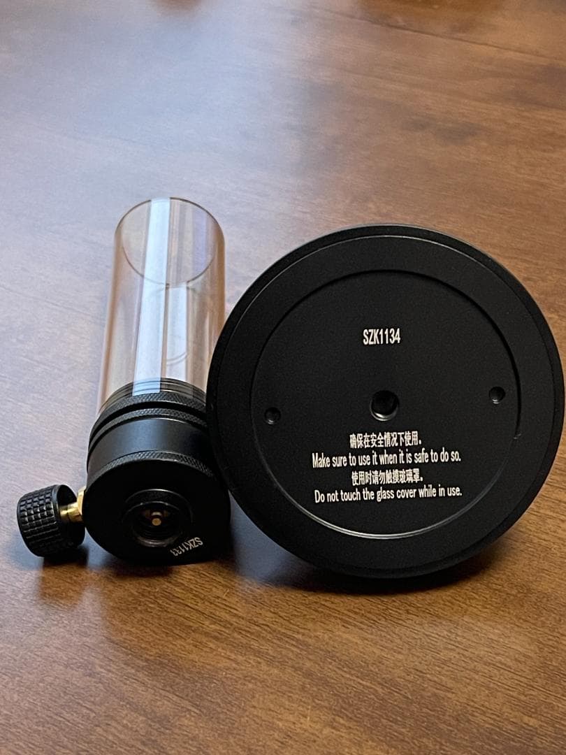 【中古品】夢のライトランプ／レトロガスランタン／防風キャンプライト