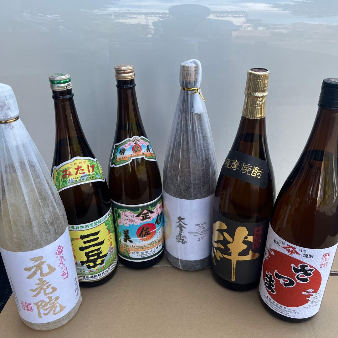 元老院　三岳　伊佐美　大金の露　絆　さつま