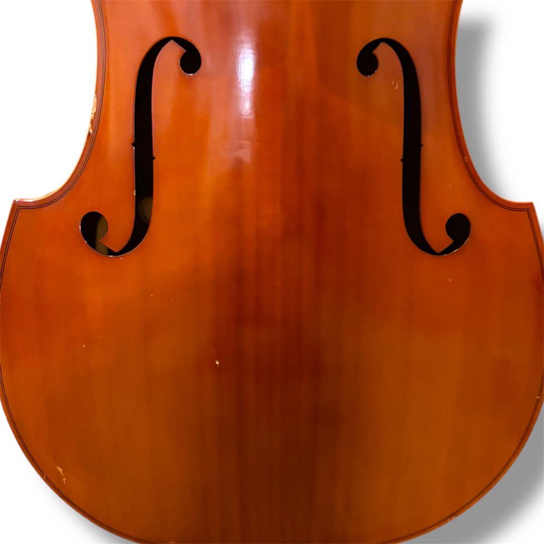 SUZUKI スズキ コントラバス ウッドベース No.86 4/4 1990