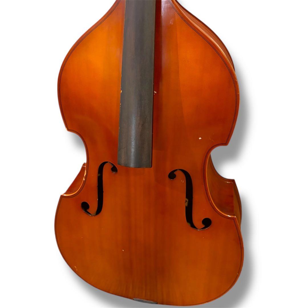 SUZUKI スズキ コントラバス ウッドベース No.86 4/4 1990