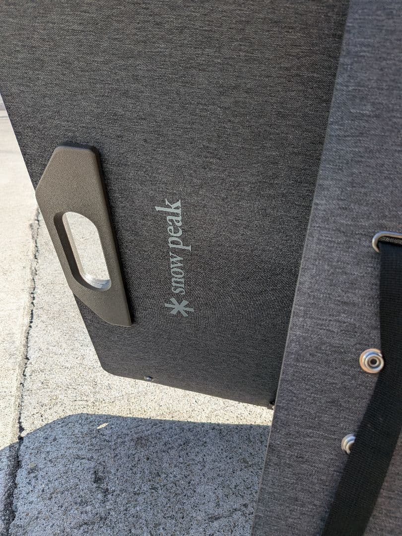 スノーピーク アンカー ソーラーパネル 1回使用