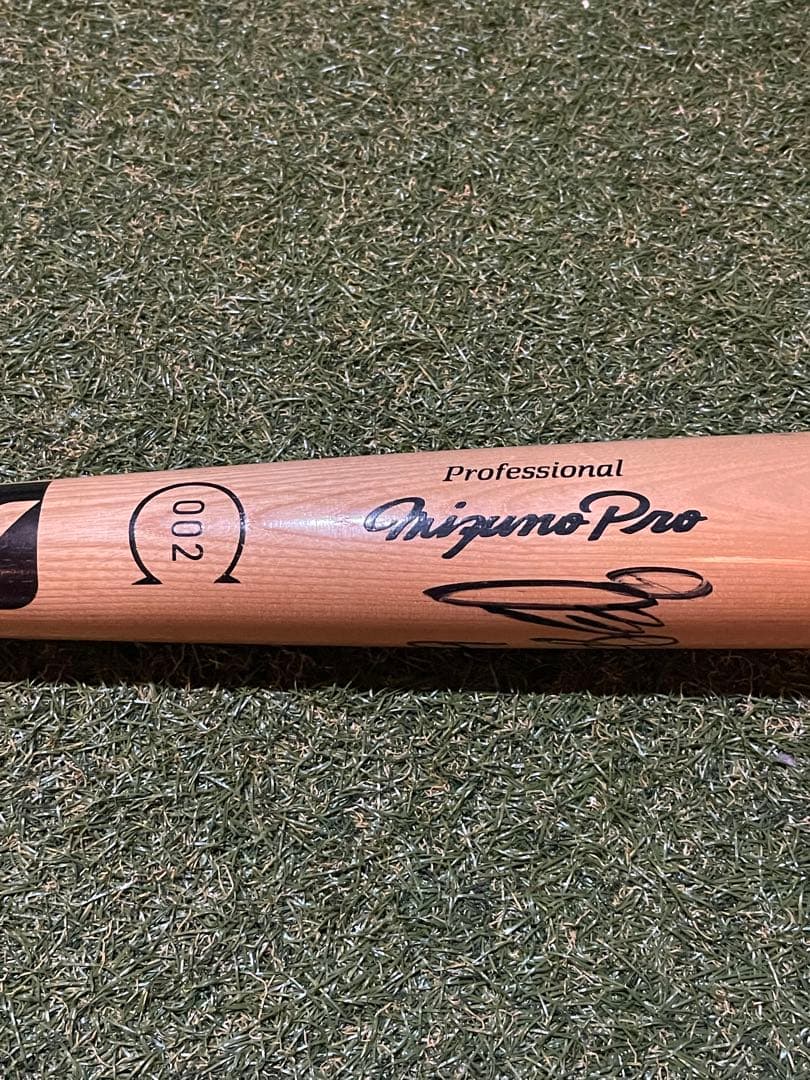 落合博満　支給品バット　直筆サイン入り　巨人時代　中日　日本ハム