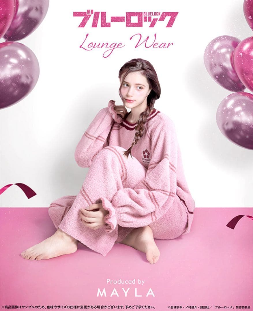 マイラ ブルーロック アイコニック ラウンジウェア 缶バッジ 千切 MAYLA