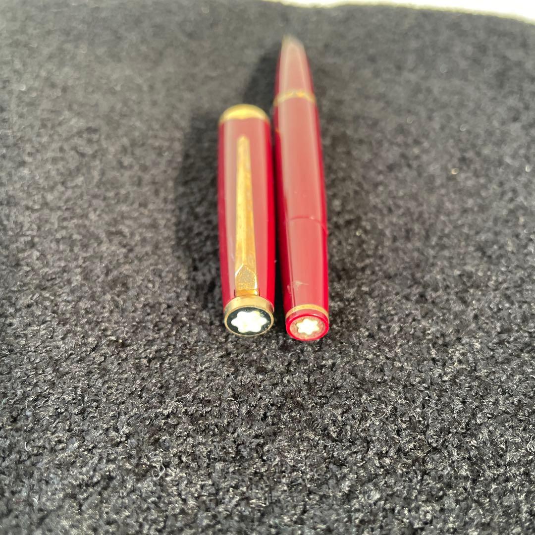 モンブラン 万年筆 ディープレッド 18k(750表記) レトロ
