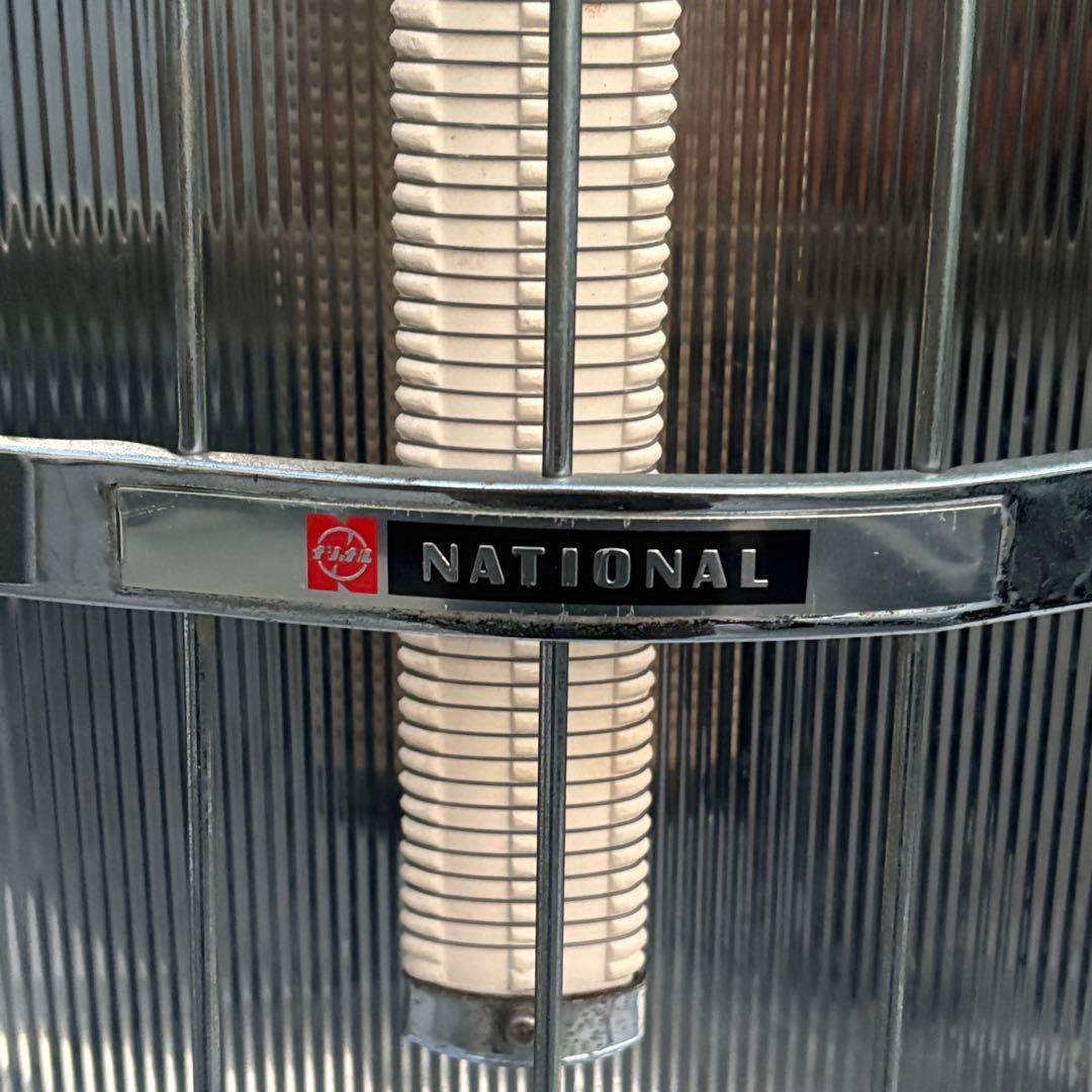 激レア■昭和レトロ■ナショナル■三面ストーブ