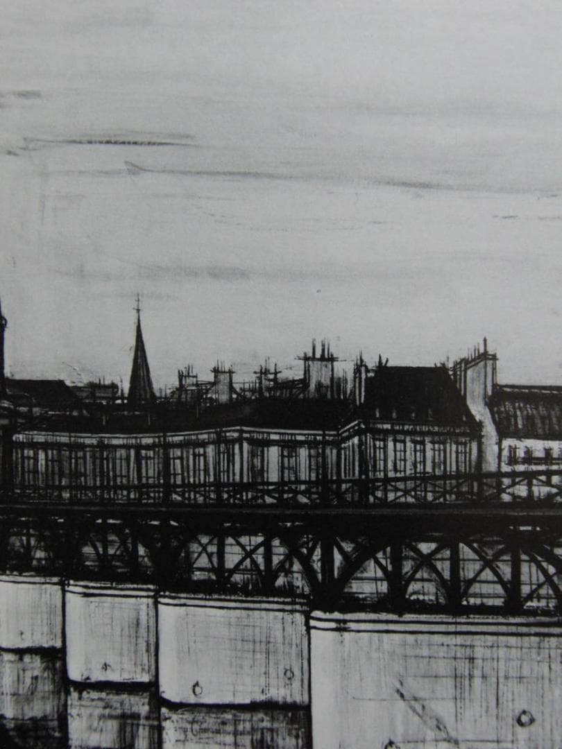 ベルナール・ビュッフェ、「PAYSAGES DE PARIS-Le pont d