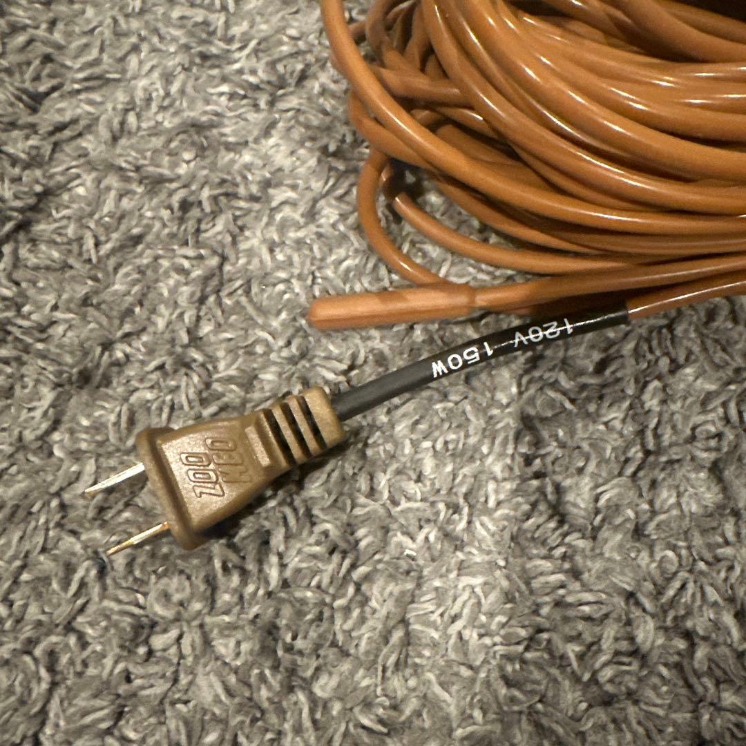 ズーメッドジャパン レプティヒートケーブル パネルヒーター 150W 16m