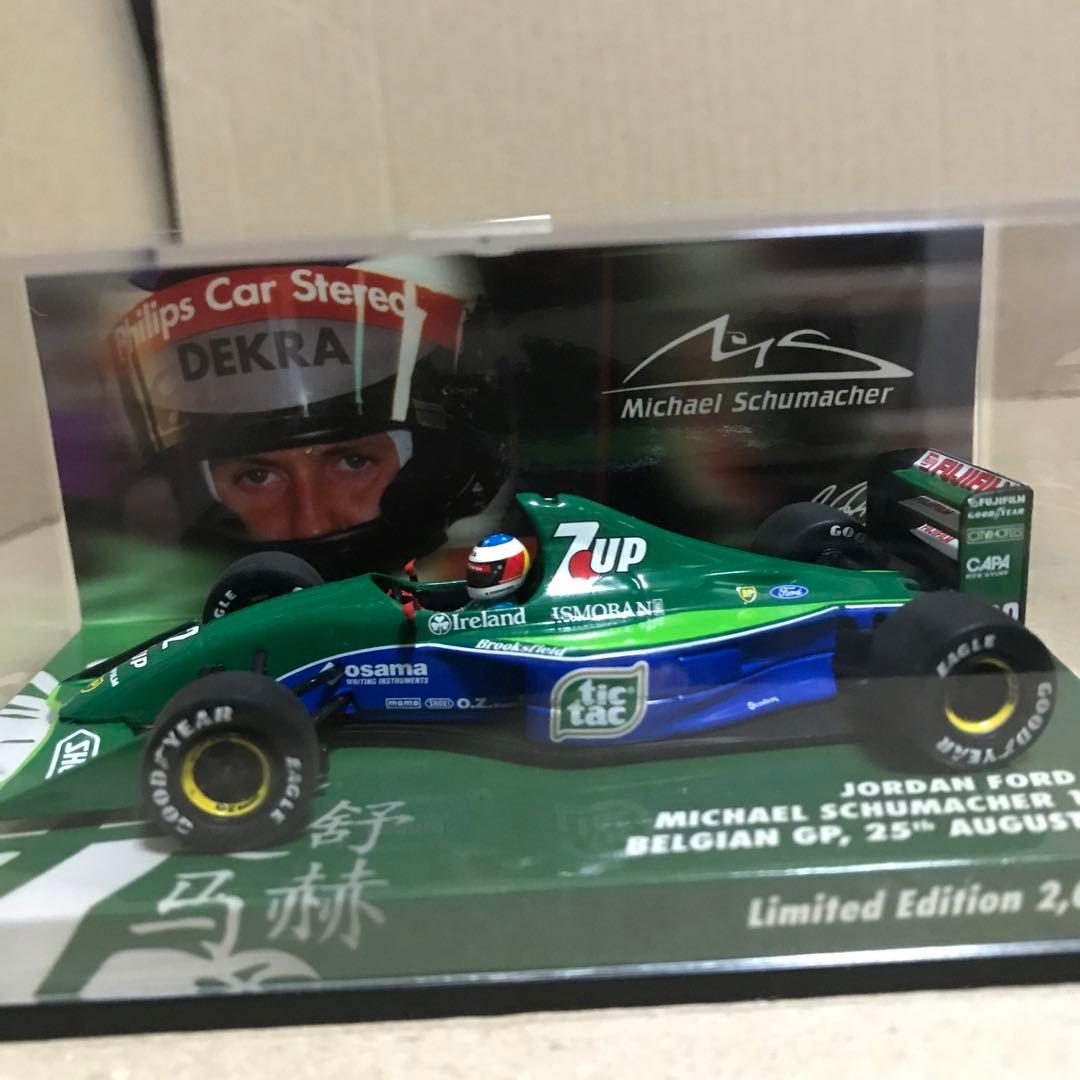 ミニチャンプス 1,/43 ジョーダン191 シューマッハ