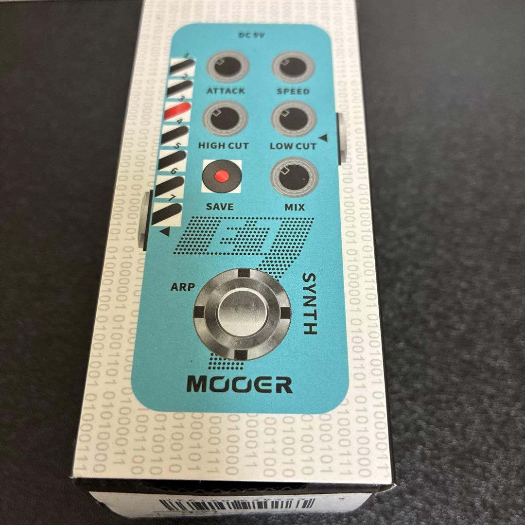Mooer E7 ギターシンセサイザーペダル エフェクター〈ムーアー〉