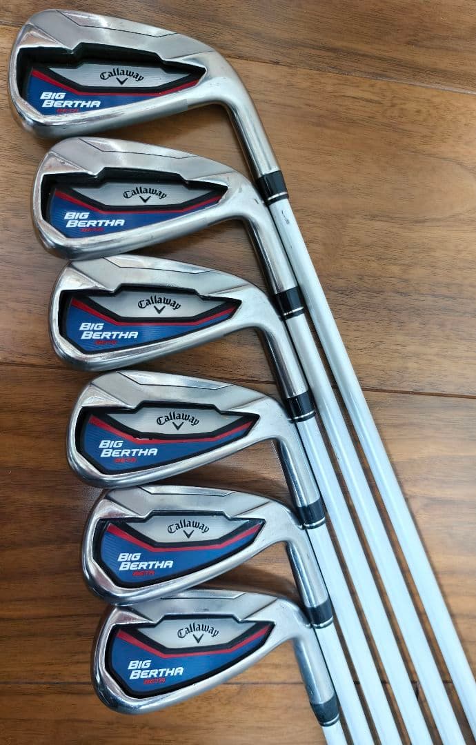 週末セール キャロウェイ ビッグバーサBeta アイアンセット6本5〜9.P