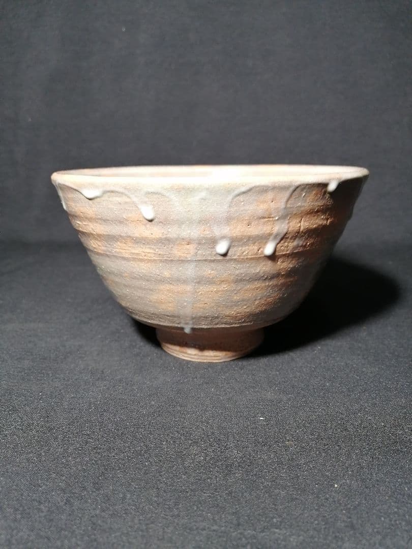 【茶道具】 斗々屋茶碗　銘『常磐の松』大徳寺細合喝堂箱　祥雲作　茶碗A261