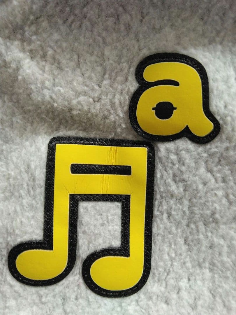 【美品】アルチビオ ボアフリースジャケット 裏蓄熱 グレー/イエロー サイズ36