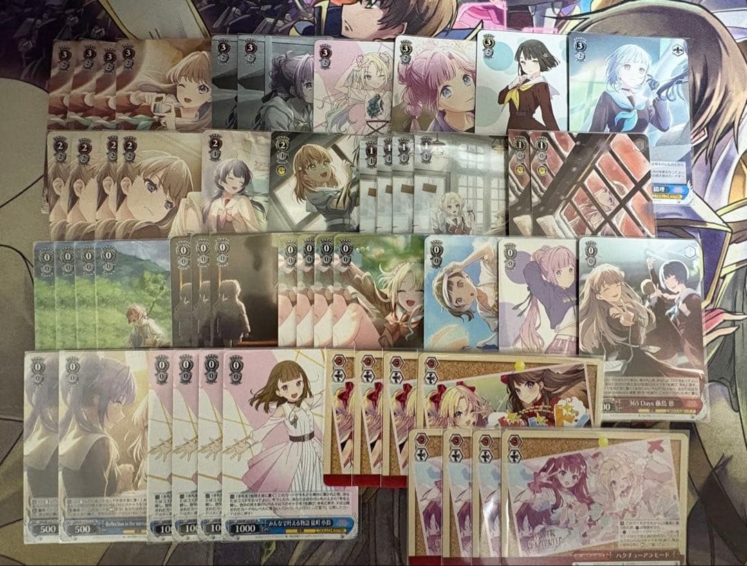 ヴァイスシュヴァルツ 蓮ノ空 8電源 デッキ ＋調整パーツ付き