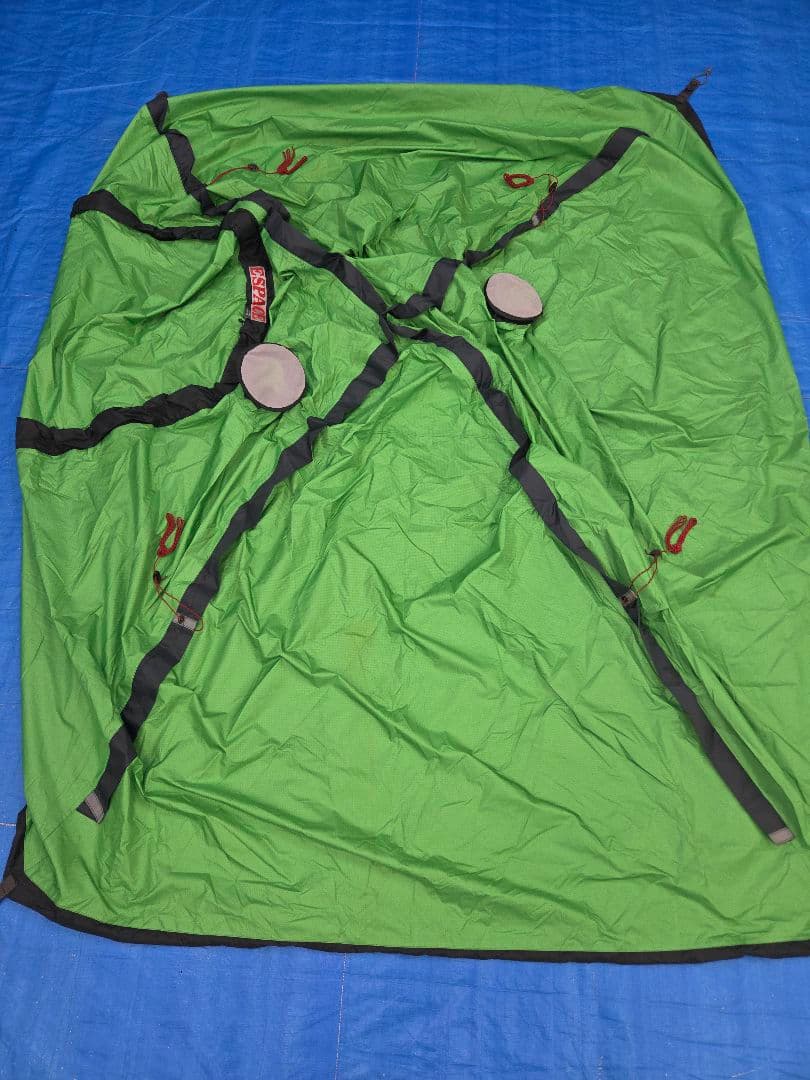 ほぼ未使用　エスパース　マキシムX 1人〜2人用テント