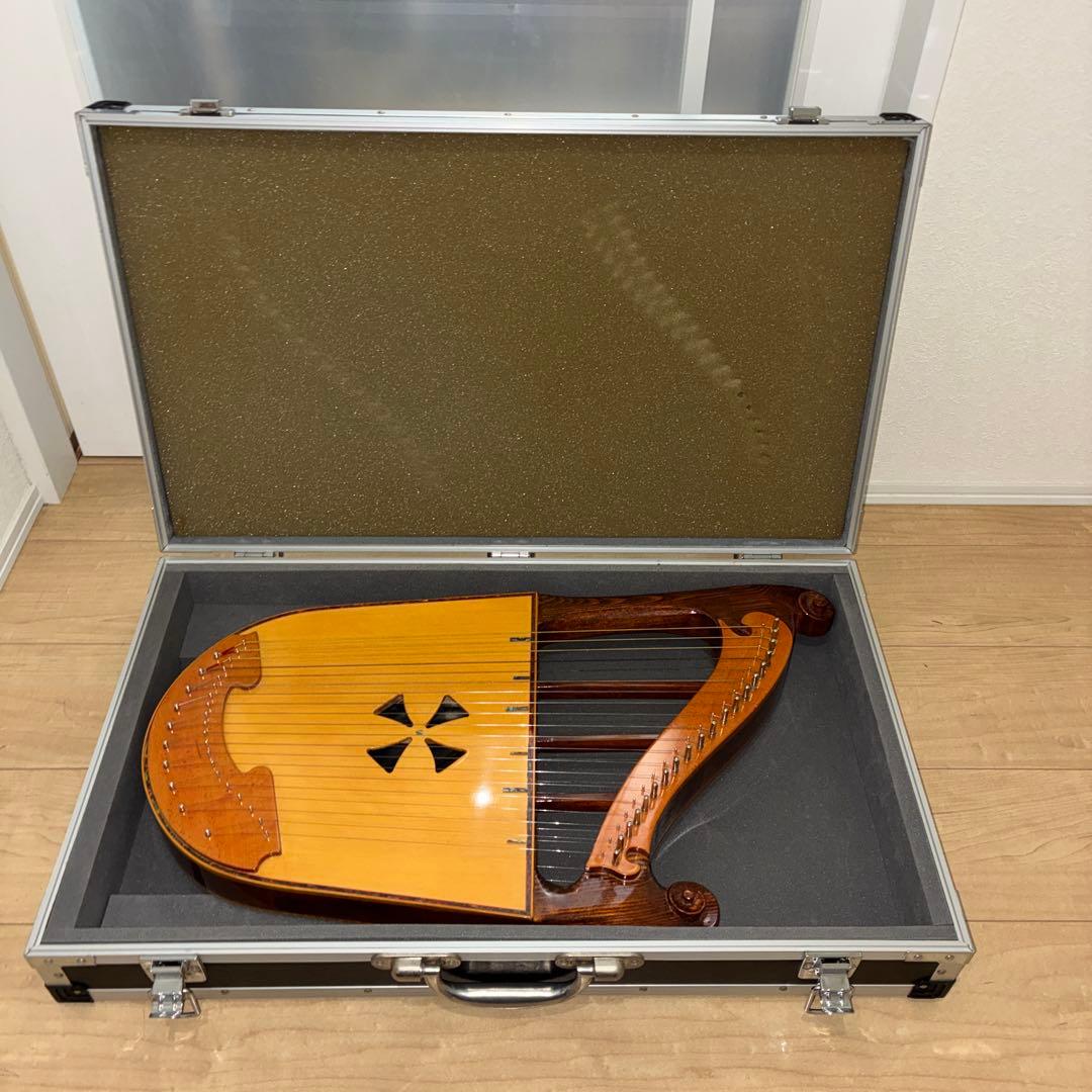 美品　木製ハープ エンジェルスハープ　ミニハープ　ライアーハープ　ハープ