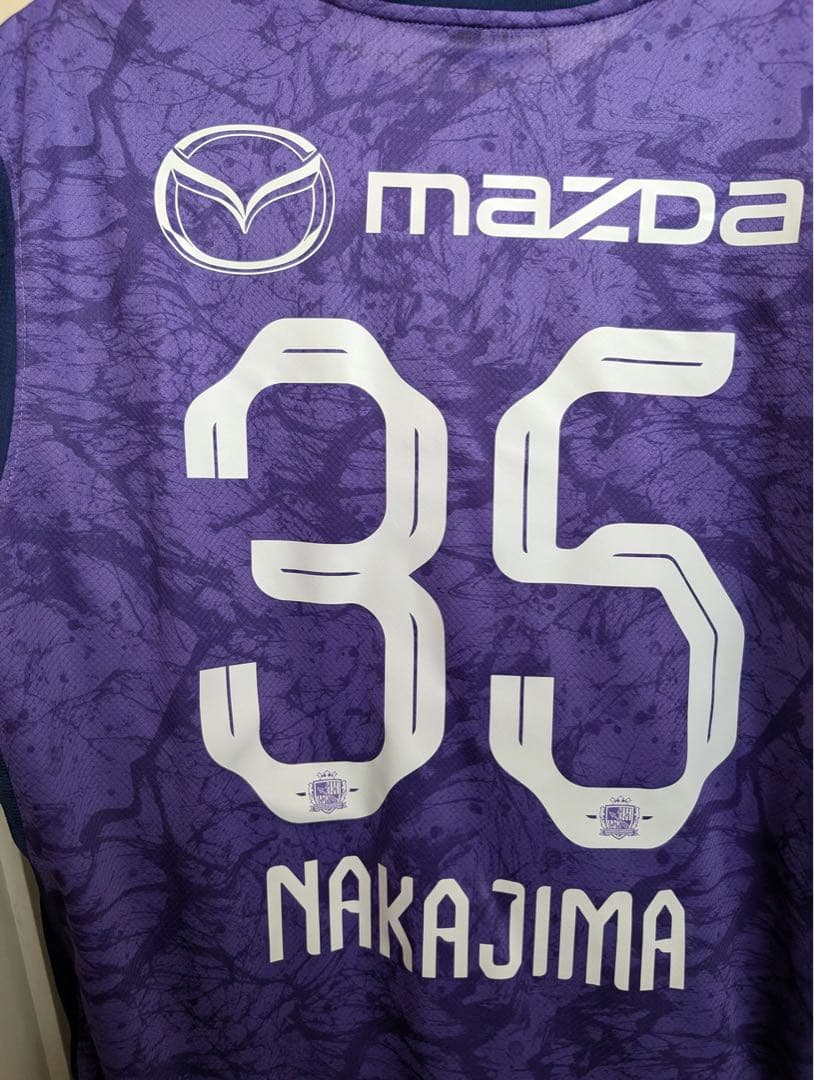 2026サンフレユニフォーム 中島洋太郎 35番