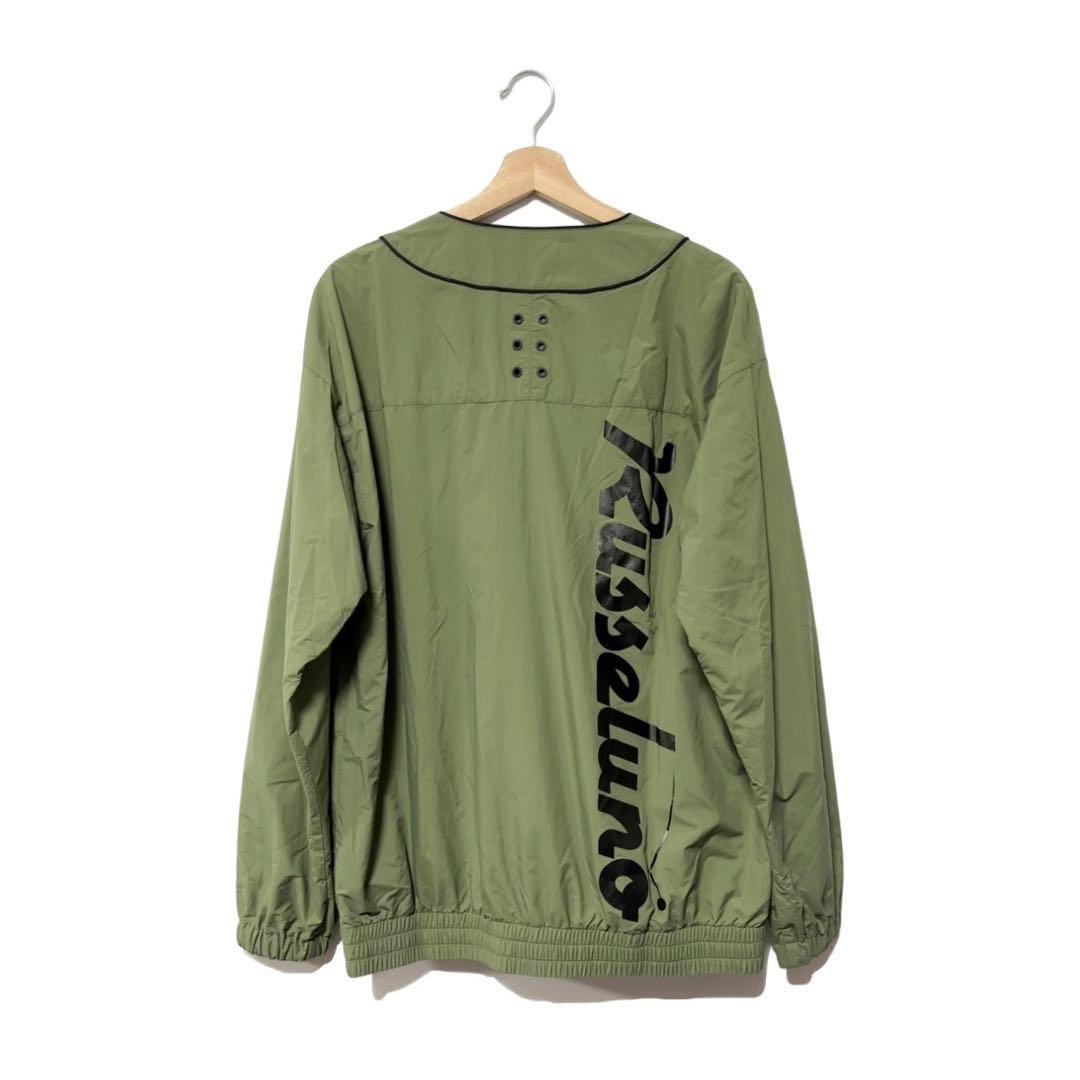 新品 ラッセルノ ゴルフ B.B Vネック プルオーバー カーキ XL 6