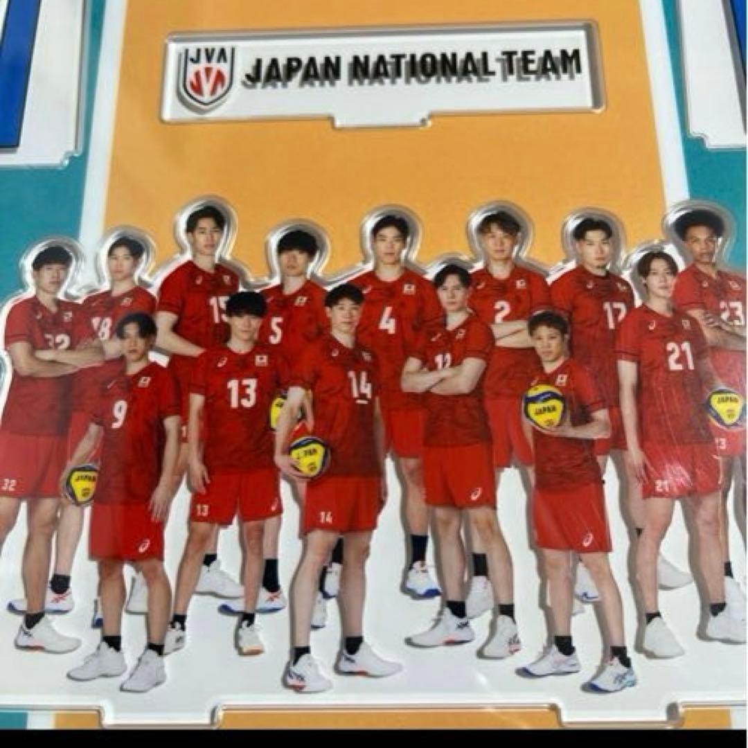 バレーボール男子日本代表 福袋 2026 アクリルジオラマ