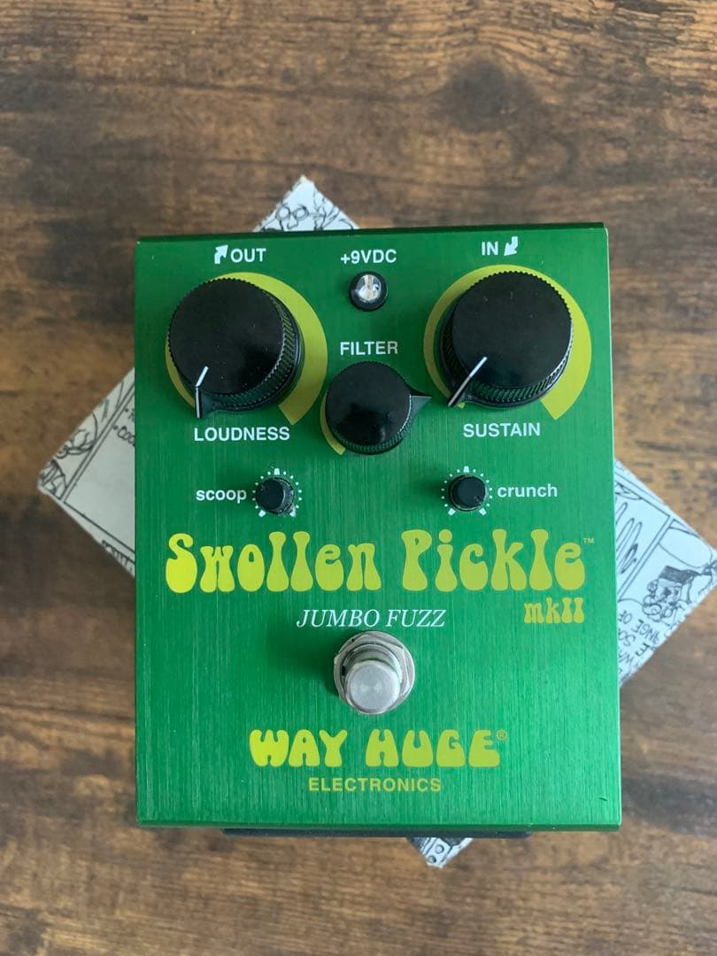 Way Huge Swollen Pickle mkII ファズペダル