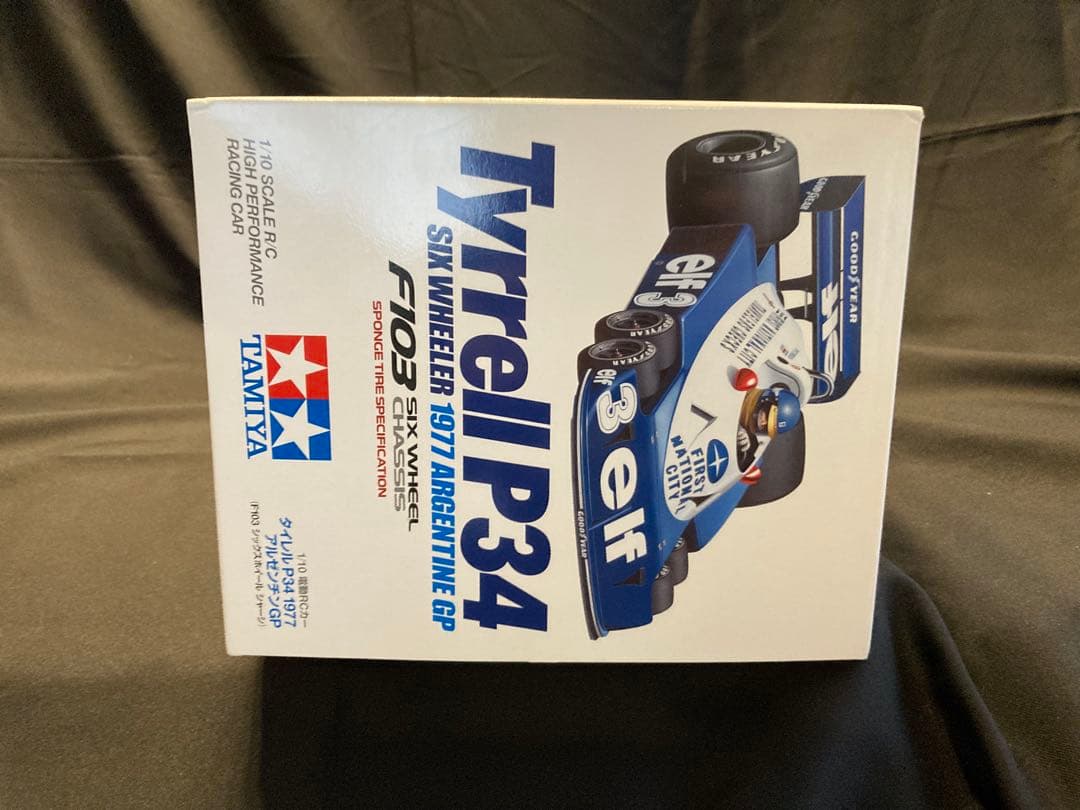 タミヤ1/10ラジコン タイレル アルゼンチンGP(未組立)