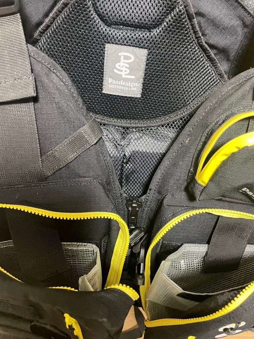 美品！Pazdesign Saltwater Line フィッシングベスト