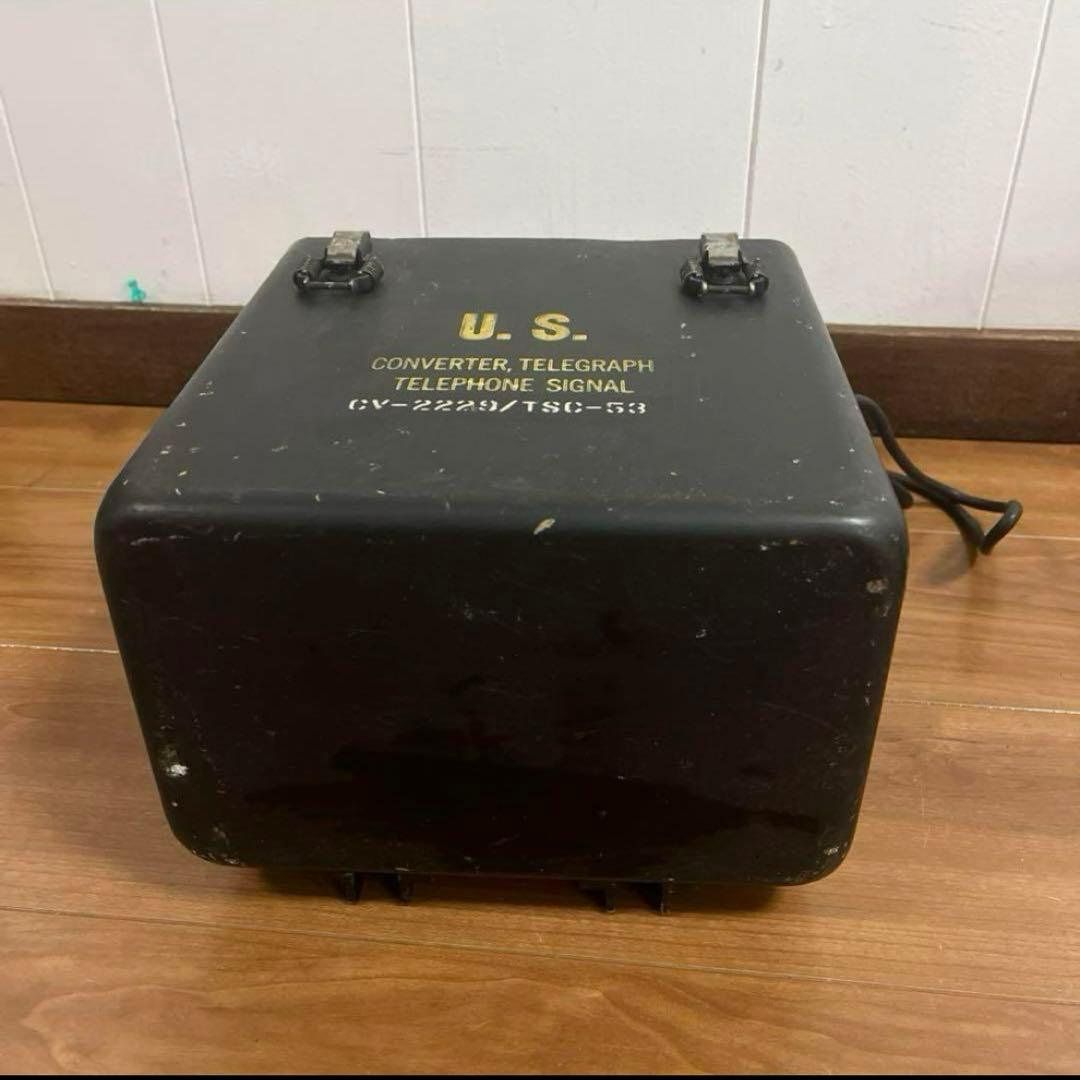 米軍　実物　CONVERTER TELEGRAPH -TELEPHONE