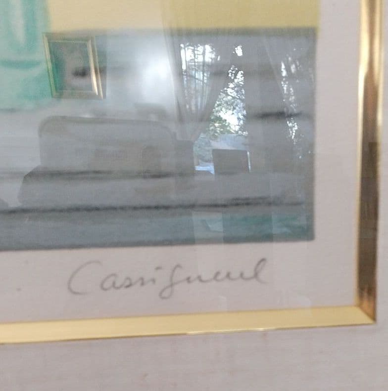 カシニョールのリトグラフ