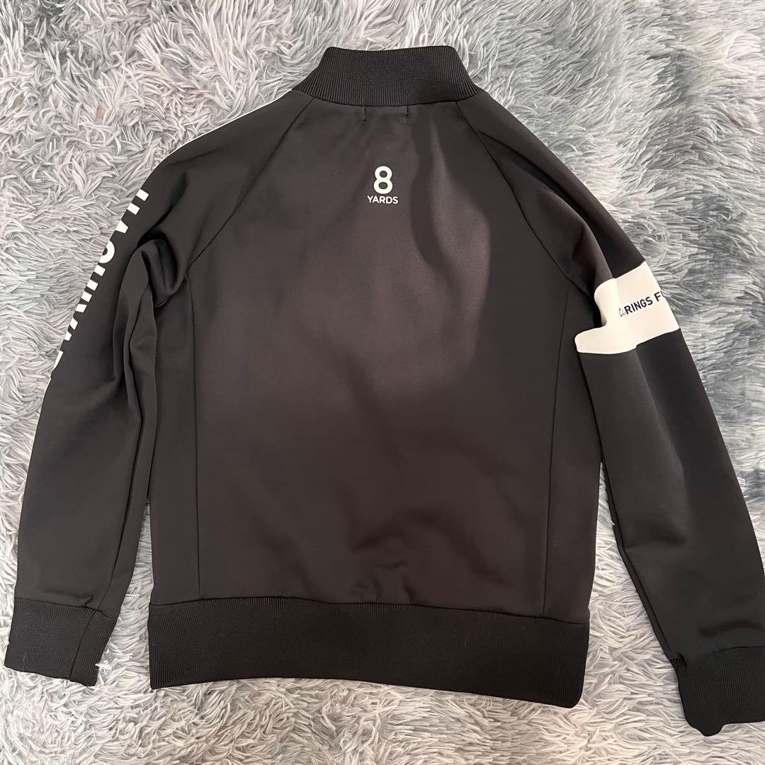 8YARDS☆モックネックプルオーバー Sサイズブラック