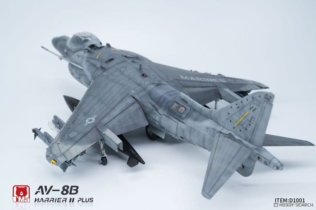 【三連休特価！】UM aモデル1/48 AV-8B ハリアーII PLUS