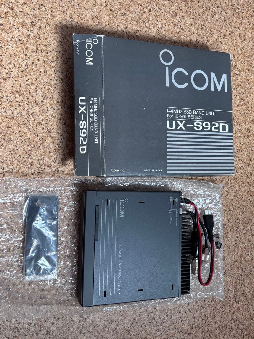 ICOM製 144MHz SSBバンドユニット「UX-S92D」未使用