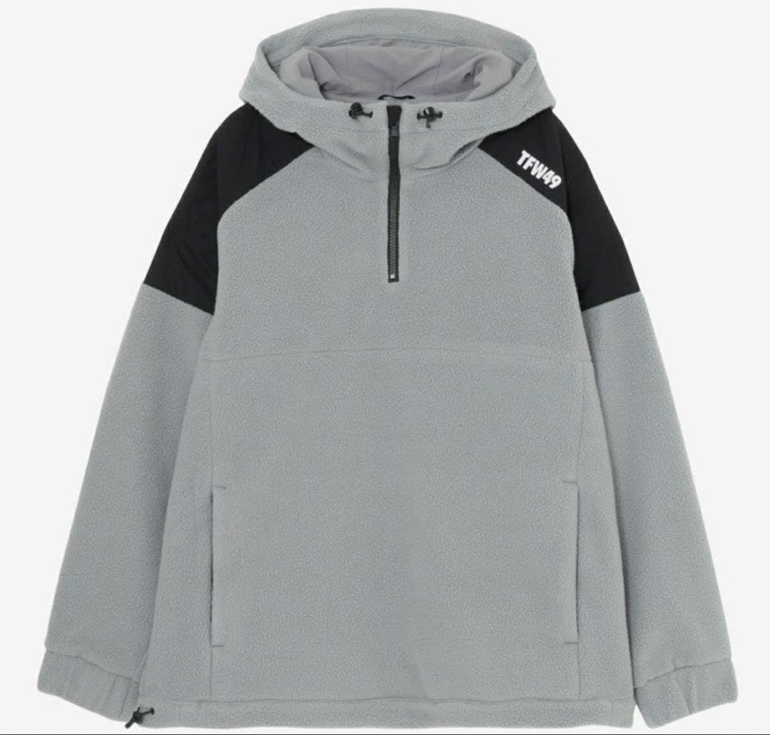 TFW49 VW HOODIE Lフリースジャケット グレー