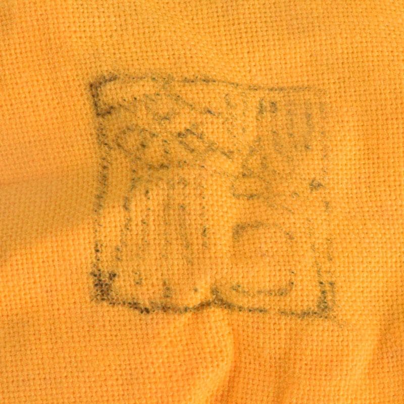 茶道具　釜師　畠春斎作　網地文　尻張釜　共布共箱　M　R9041B