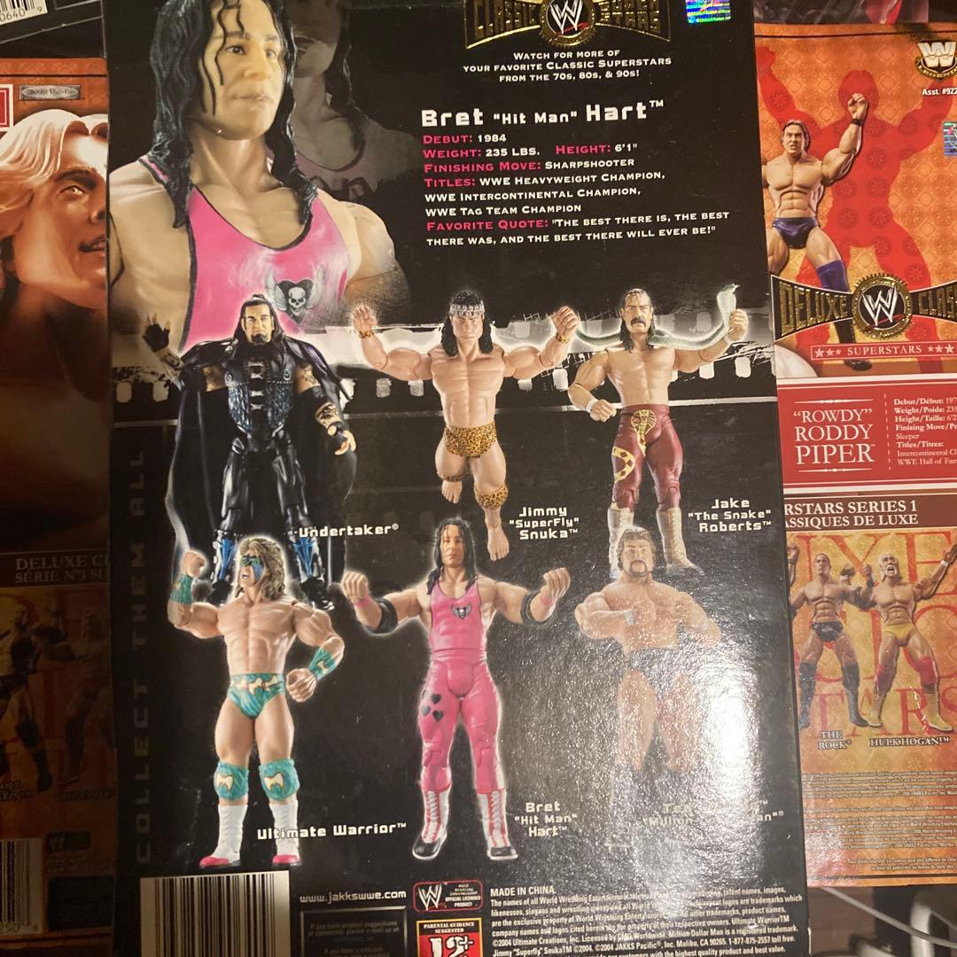 ヒットマン・ブレット・ハート　WWEクラシックスーパースター