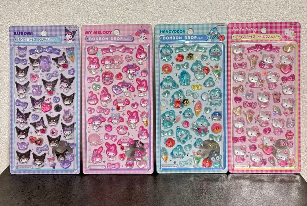 正規品 ボンボンドロップシール 第2弾 コンプリート 8枚セット