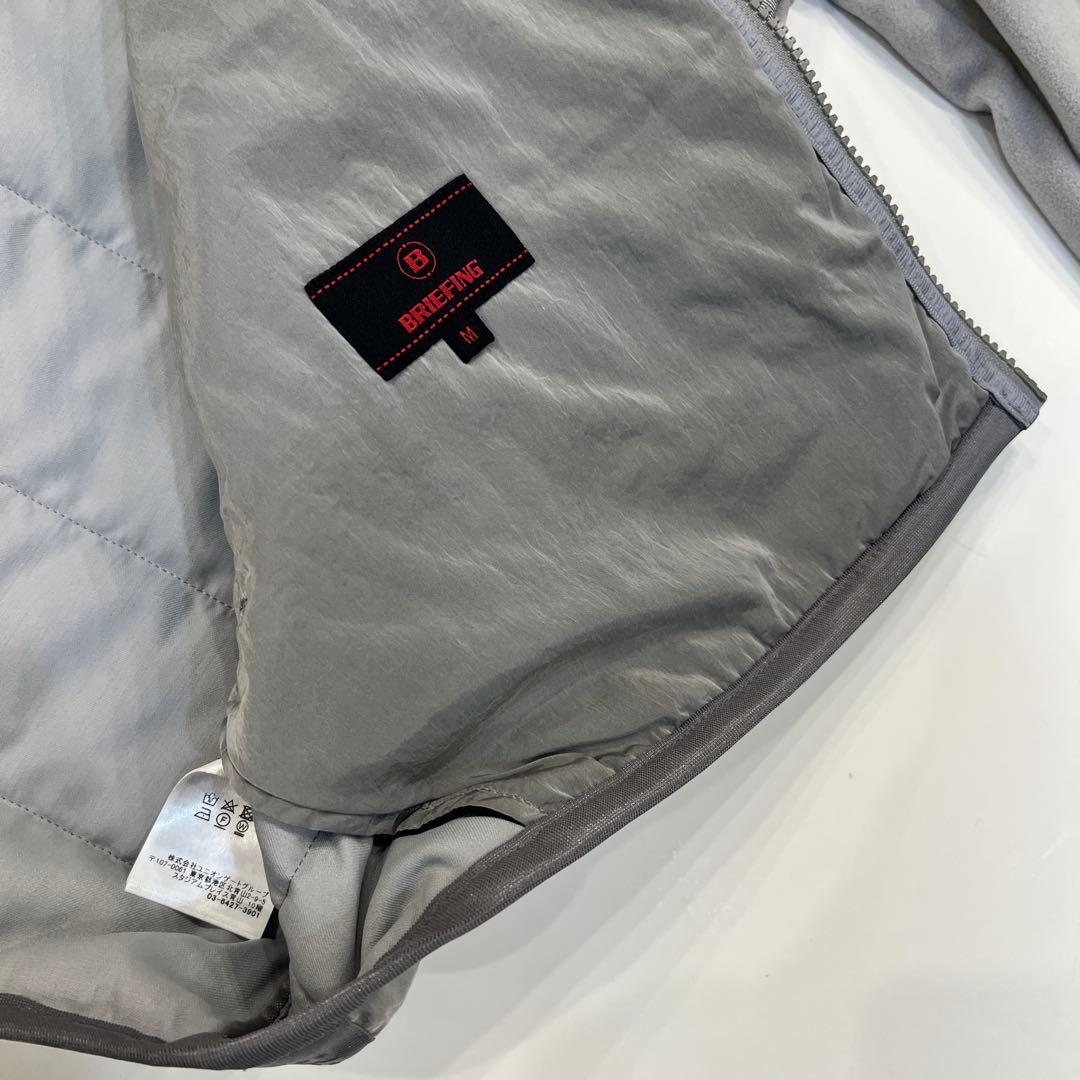 新品　BRIEFING　CE LIMONTA PADDED PARKA グレーM