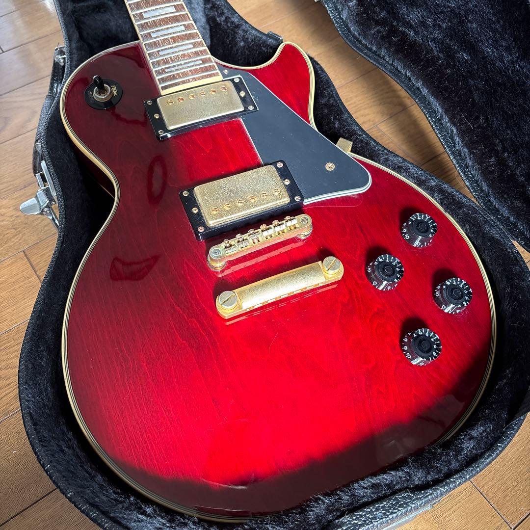 Epiphone Les Paul custom wine red ワインレッド