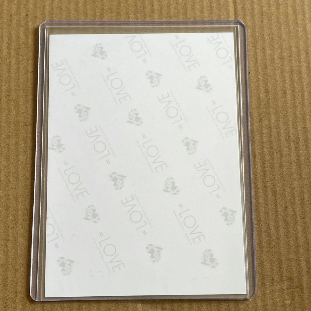 野口衣織　直筆　チュウ　生写真　ラブソングに襲われる　歌唱衣装　アザーカット