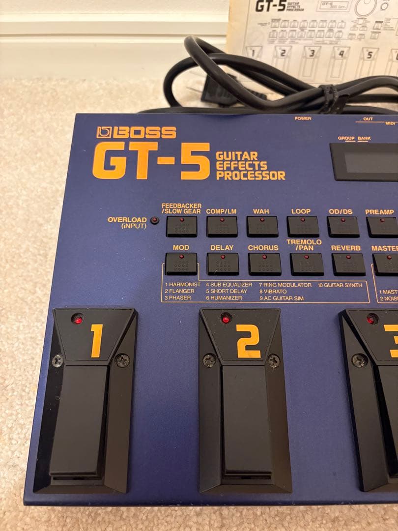 BOSS GT-5 ギターエフェクター