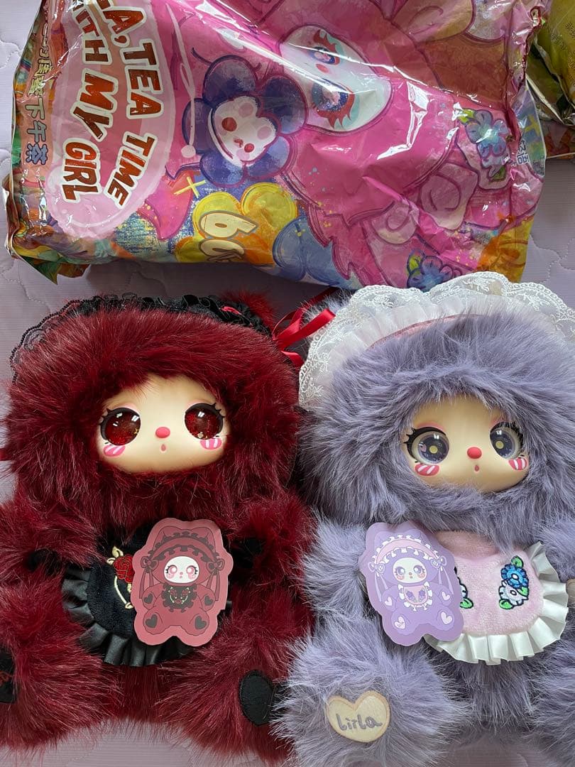 LIILA TEATIME 600% リラちゃんぬいぐるみ 2点セット