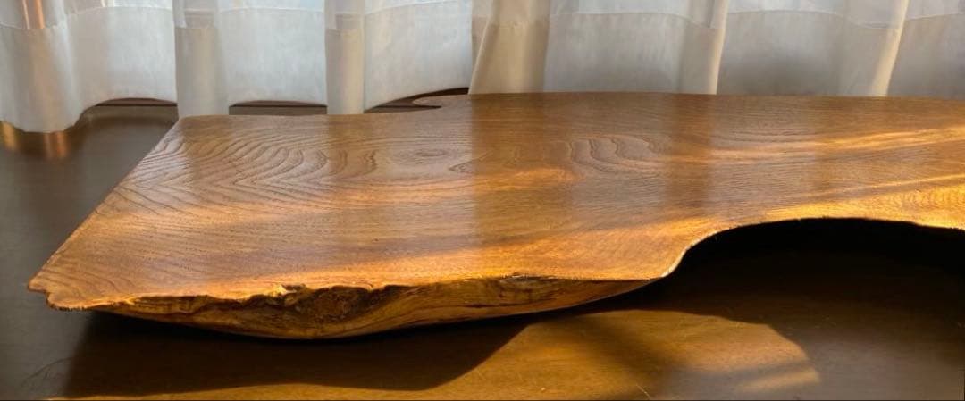 shop K 美品 1点物 天然木 飾り台 一枚板 盆栽 床の間 レトロ